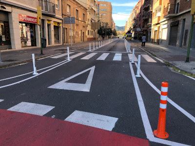 Carril bici sí, però no així